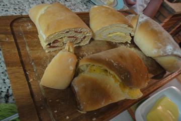 Pão fácil com ou sem recheio