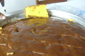 Bolo de cenoura cozida