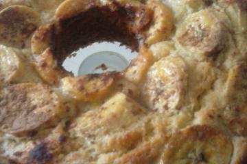 Bolo de banana da terra