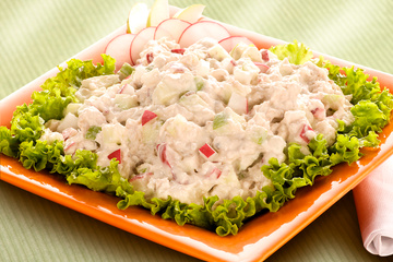 Salada de filé de pescada
