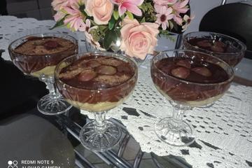 Filé de frango com creme de cebola