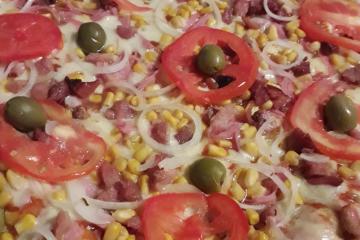 Pizza de liquidificador