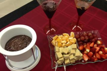 Fondue de chocolate fácil