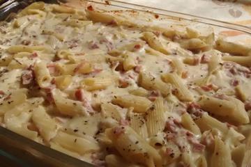 Macarrão cremoso
