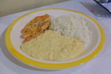 Creme de milho delicioso