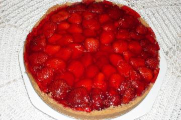 Torta de morango do Lelo