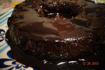 Pudim de chocolate