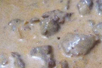 Estrogonofe de carne