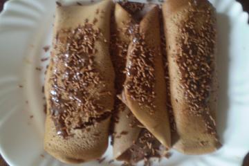 Panquecas de chocolate
