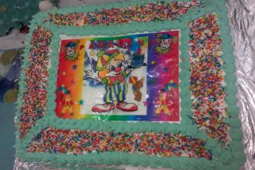 Bolo de festa confeitado fácil