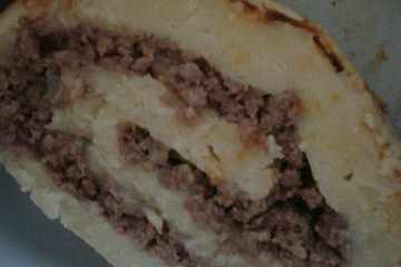 Rocambole de batata