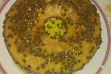 Bolo de maracujá de liquidificador fácil