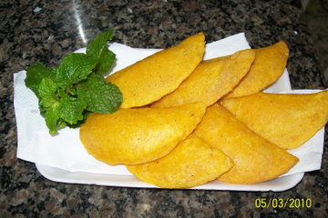 Pastel de farinha de milho