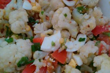 Salada de couve-flor