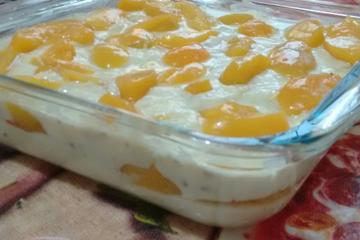Creme Gelado (maçã ou pêssego)