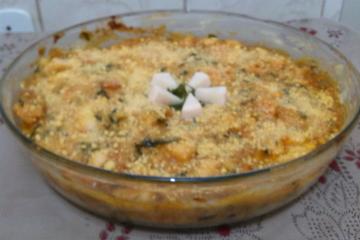 Camarão com catupiry