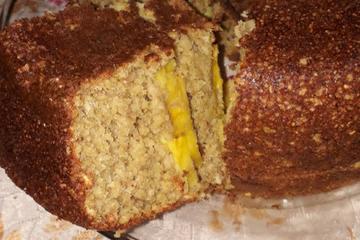 Bolo de banana da terra fit
