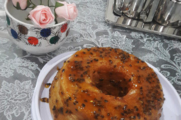 Bolo de maracujá de liquidificador fácil