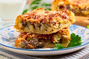 Torta de atum sem glúten