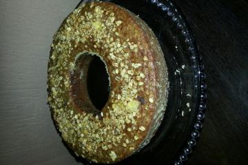 Bolo de banana integral