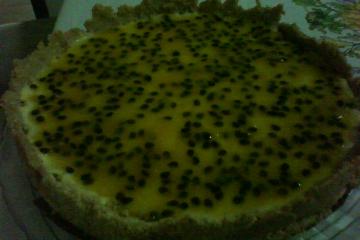Torta de maracujá