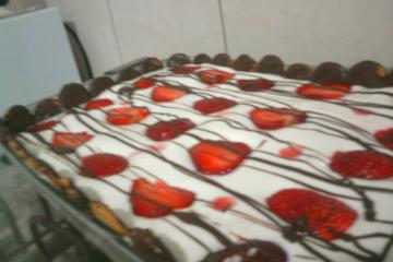 Pavê de morango