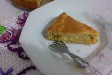 Torta prática de frango