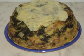 Pudim de acelga