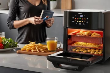 Air Fryer Philco de 15 litros com 10 funções está com 41% de desconto