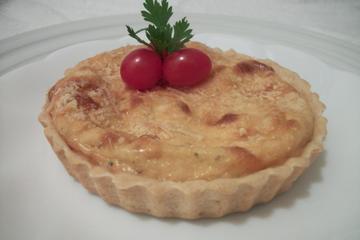 Mini quiche de queijo
