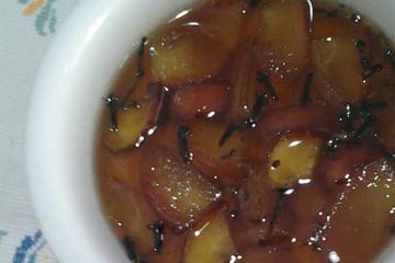 Maçã caramelada