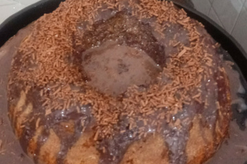 Bolo de cenoura fofinho