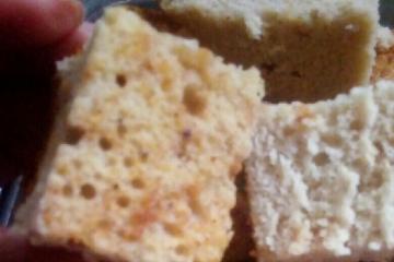 Bolo de maçã sem gordura