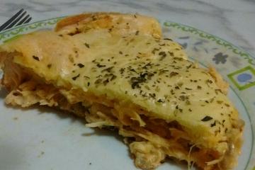 Deliciosa torta de frango especial