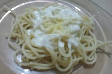 Molho branco para macarrão