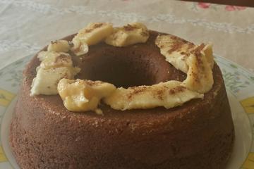 Bolo de banana da terra
