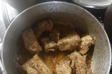 Costela de porco no limão
