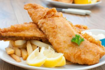 Peixe empanado na airfryer