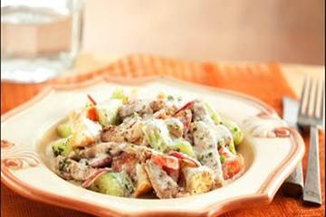 Salada árabe de sardinha