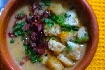 Caldo de carne seca –