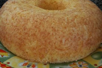 Bolo de mandioca sem farinha
