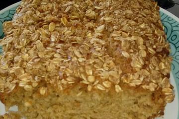 Bolo de Granola de liquidificador