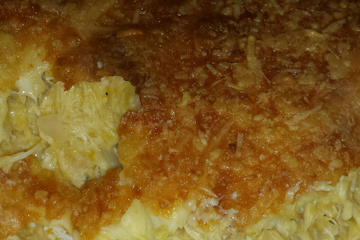 Frango com creme de milho