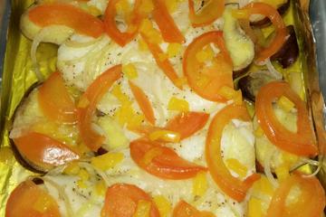 Filé de panga ao forno