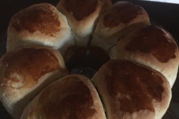 Pão caseiro de leite