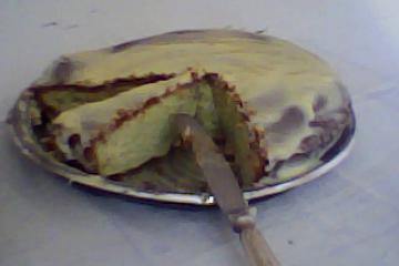 Bolo verde de limão