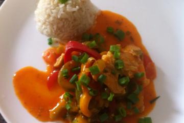Moqueca de peixe sem oleo de dende