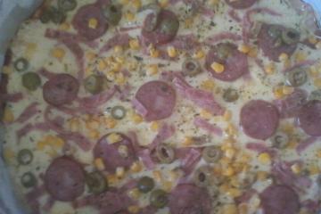 Massa para pizza de liquidificador