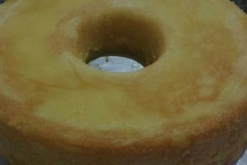 Bolo de aipim feito no liquidificador