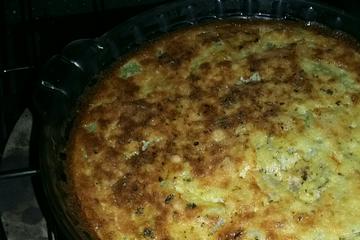 Souflé de chuchu em pedaços